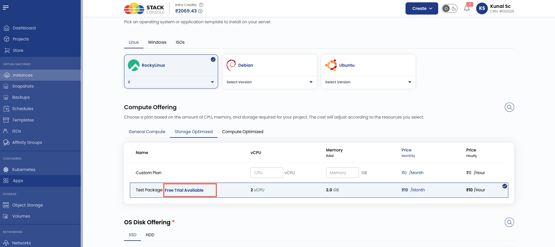 Screenshot: CMP — CMP level tags